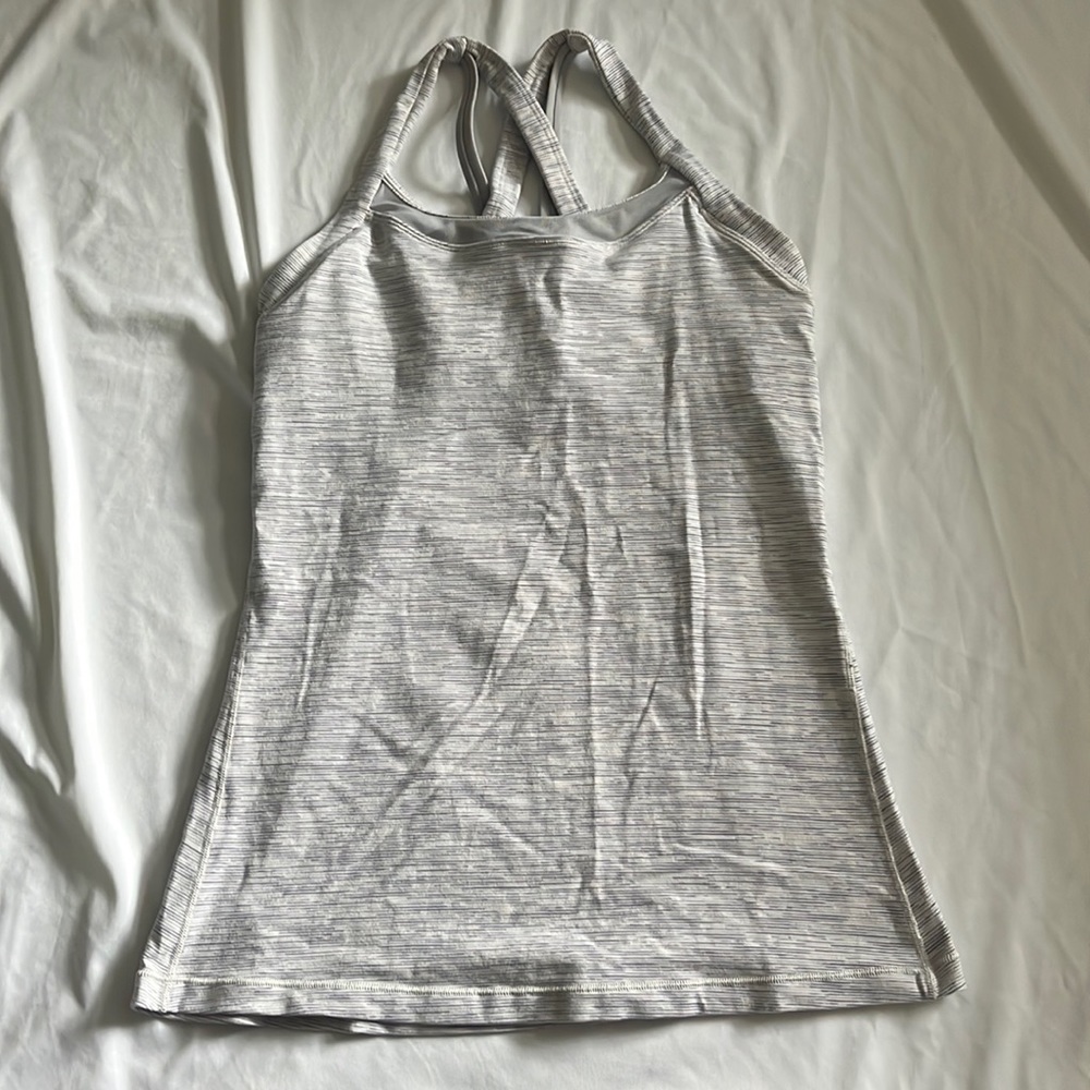 Gray Lululemon Tank Top